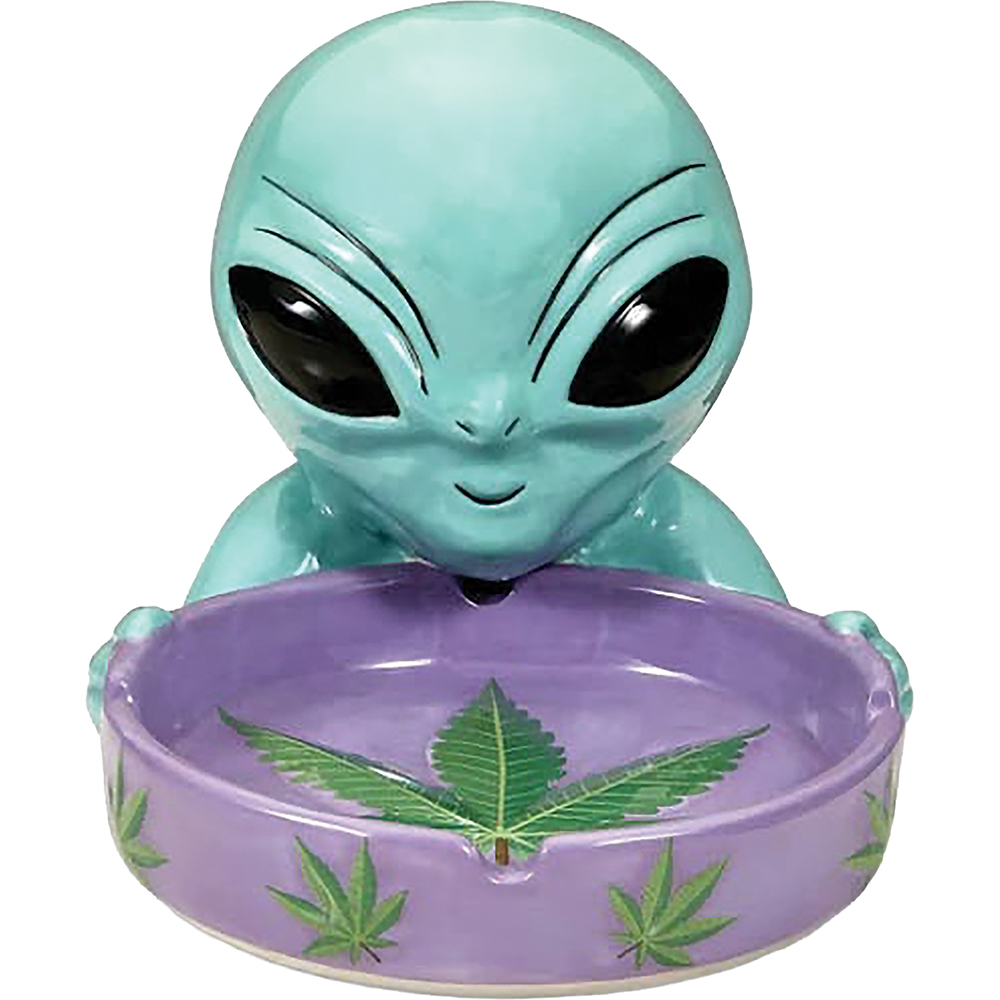 Fujima Ceramic Alien Ashtray 1CT (C24) C product image