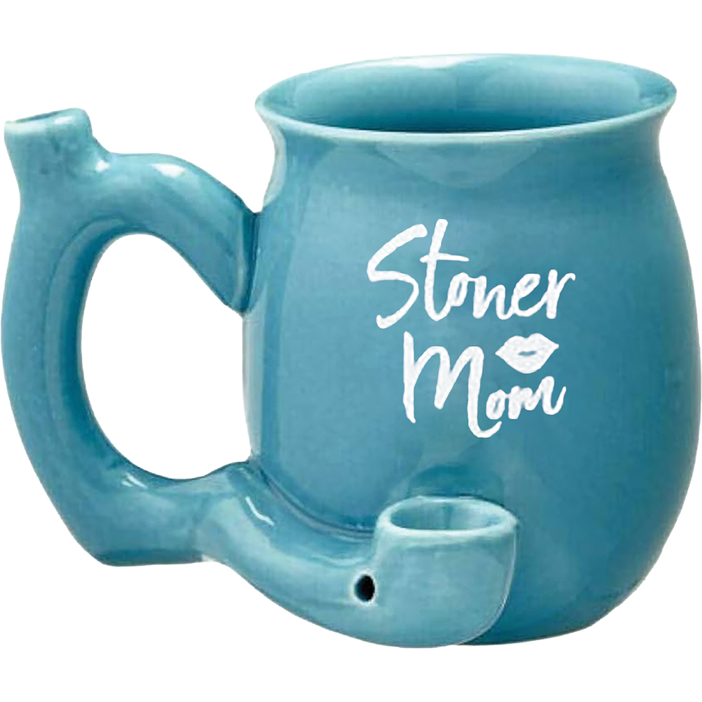 Fujima Roast & Toast Teal Stoner Mom Mug Pipe 1CT (C24) C product image