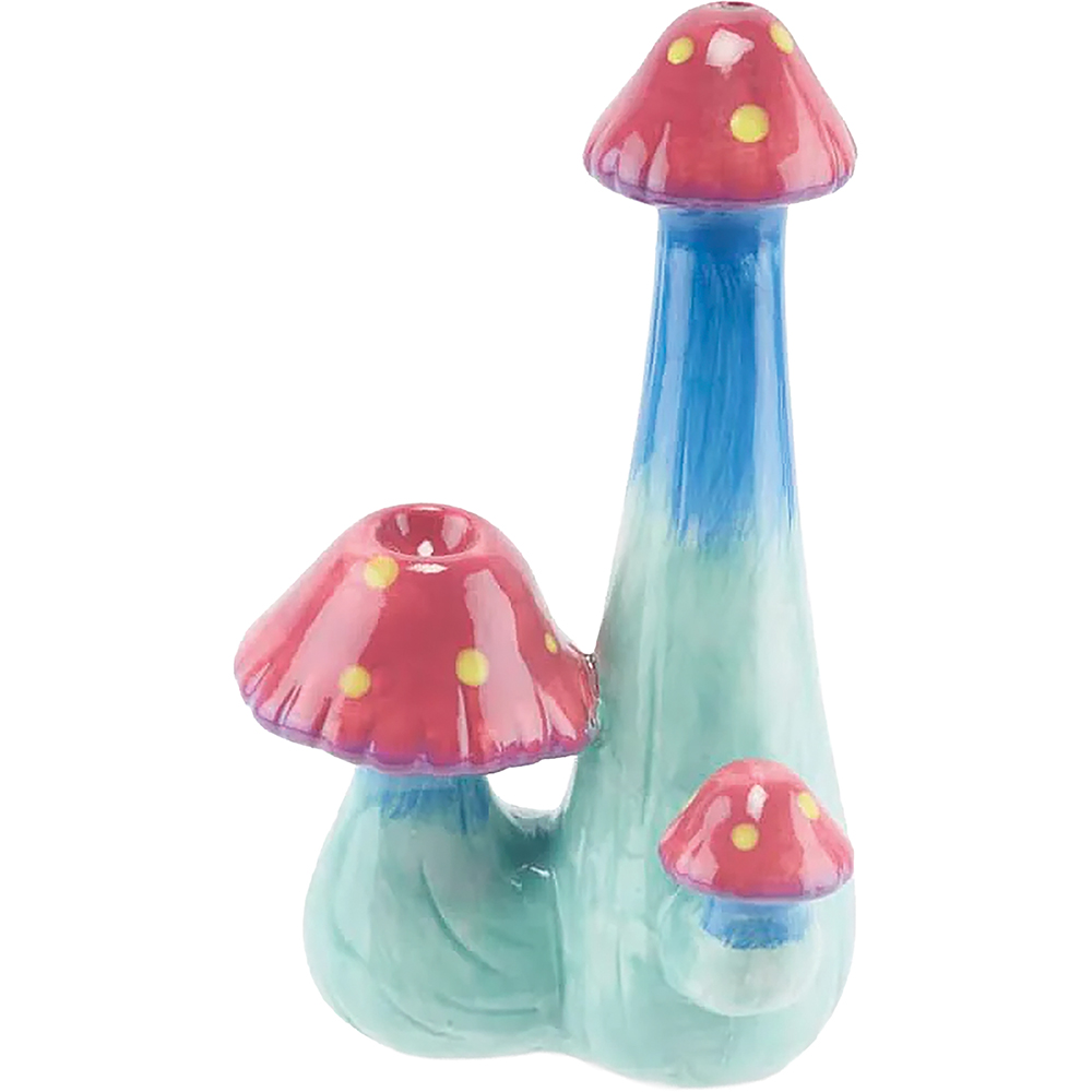 Fujima Ceramic Triple Mushroom Pipe1CT (C18) C product image