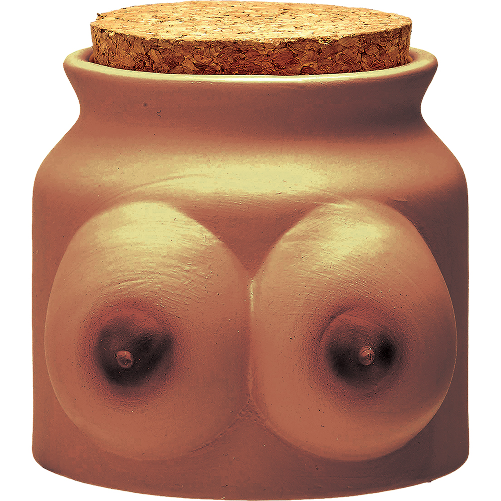Fujima Ceramic Boob Stash Jar 1CT (C48) C product image