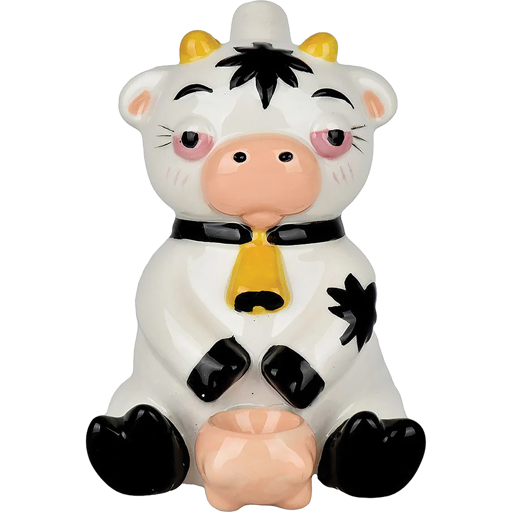 Fujima Stoned Cow Ceramic Pipe 1CT (C24) C product image
