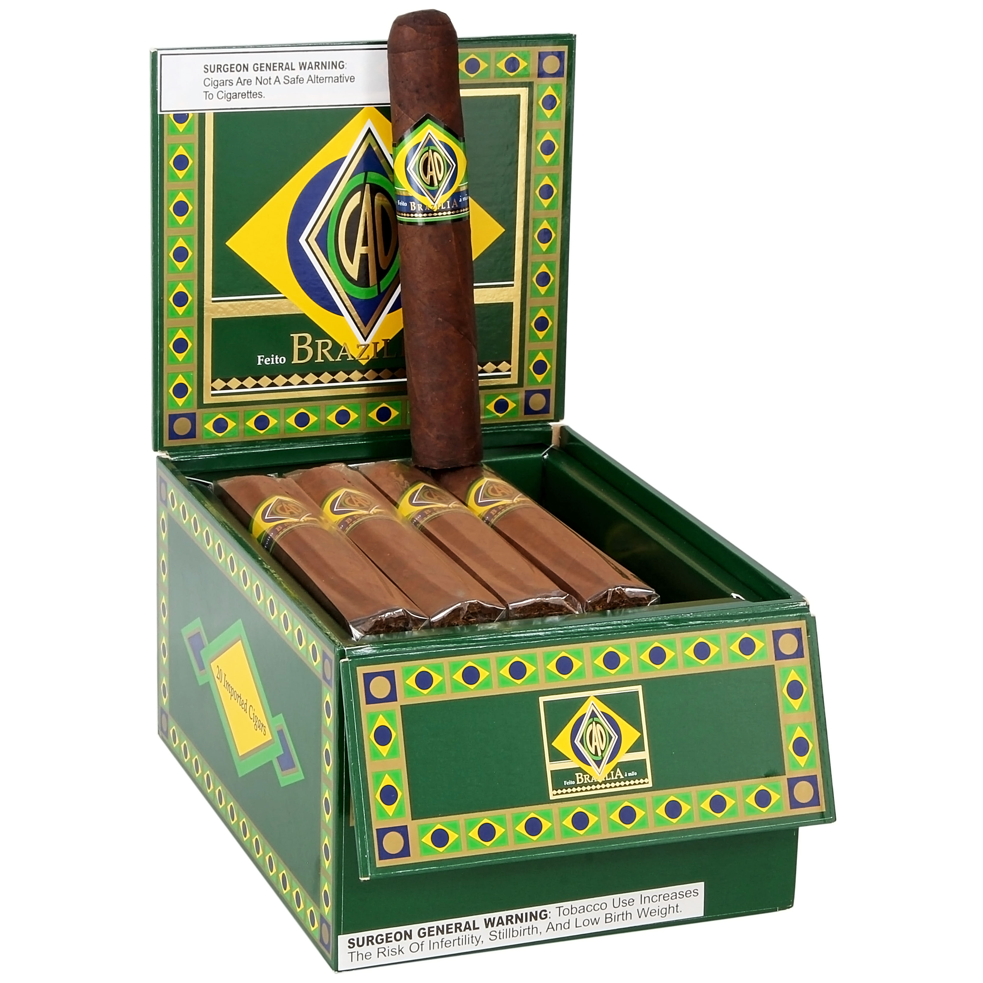 CGR CAO Brazilia Amazon 5 x 56 Gordo 20CT product image