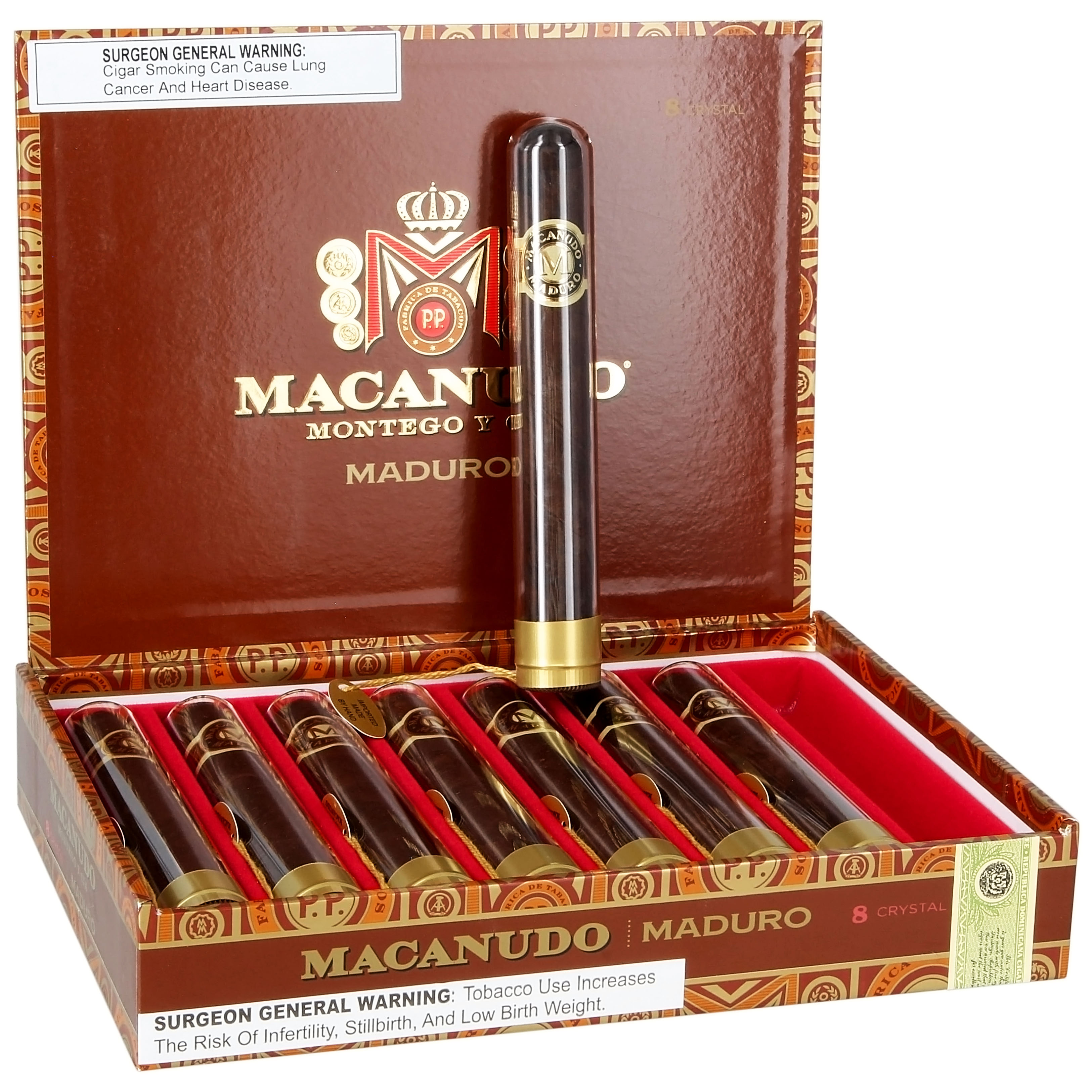CGR Macanudo Montego Y Cia Maduro Crystal 8CT product image