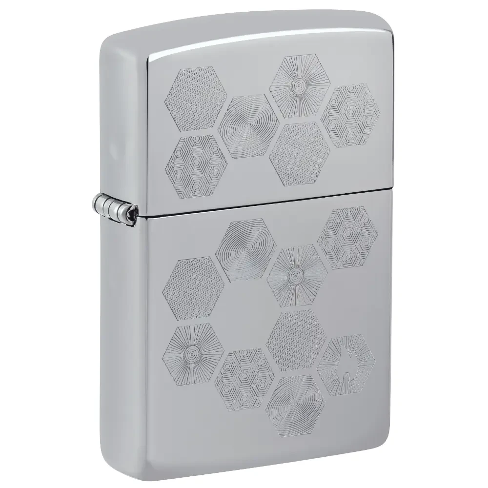 Lgt Zippo 47457 Geometric Honeycomb Design $26.95 1CT product image