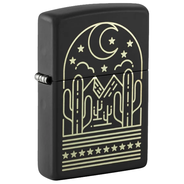 Lgt Zippo 47531 Cactus At Night Design $25.95 1CT product image