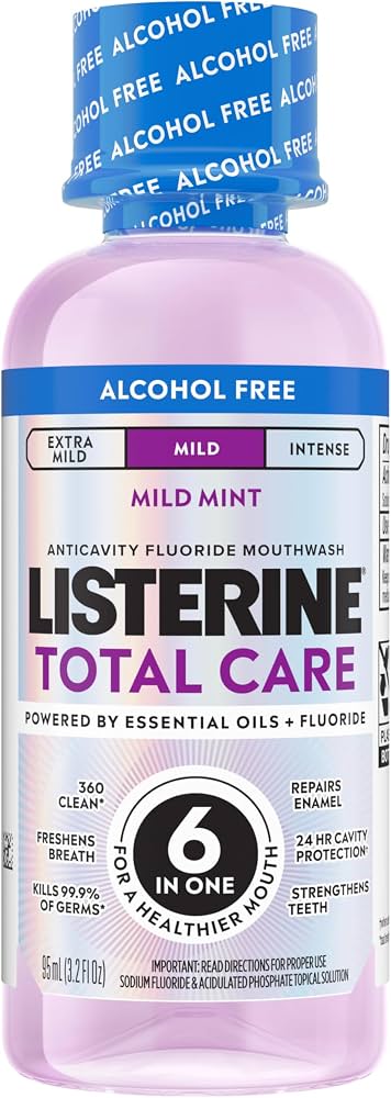 Listerine 3.2OZ Total Care Alcohol Free Mild Mint 1CT (C24) product image