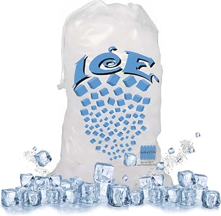 Ice Bag 8LB Drawstring 400CT 12.79x12.59x4.21 product image