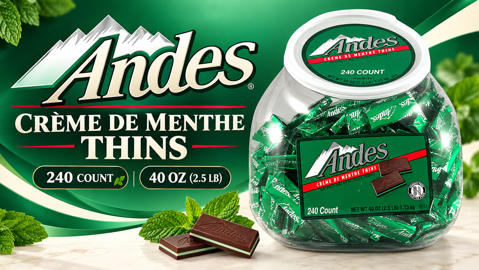 Andes Mint Changemaker Jar 240CT (C6) #86 product image