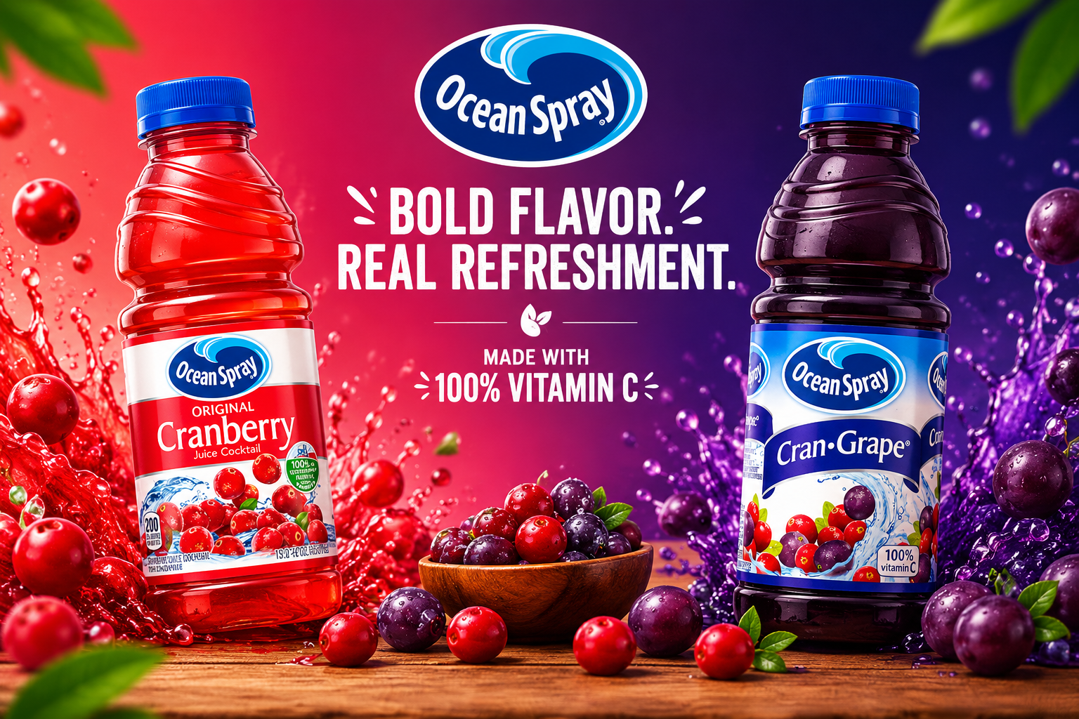 Bev Ocean Spray 15.2OZ 12CT product image