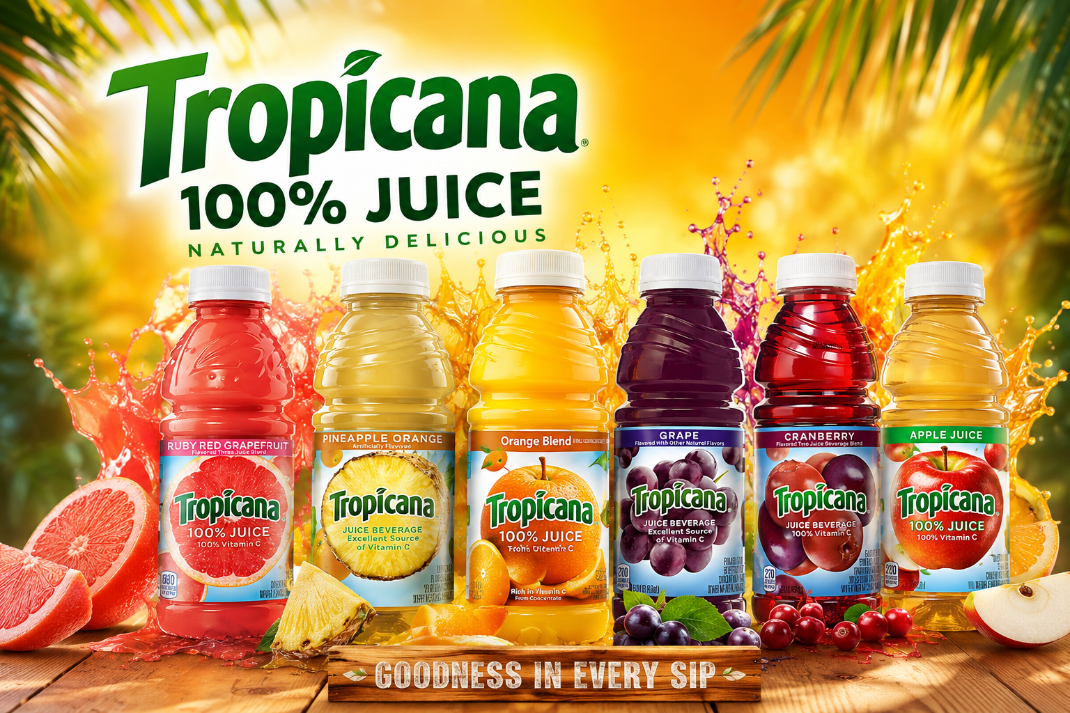 Bev Tropicana Juice 15OZ 12CT (P120) product image