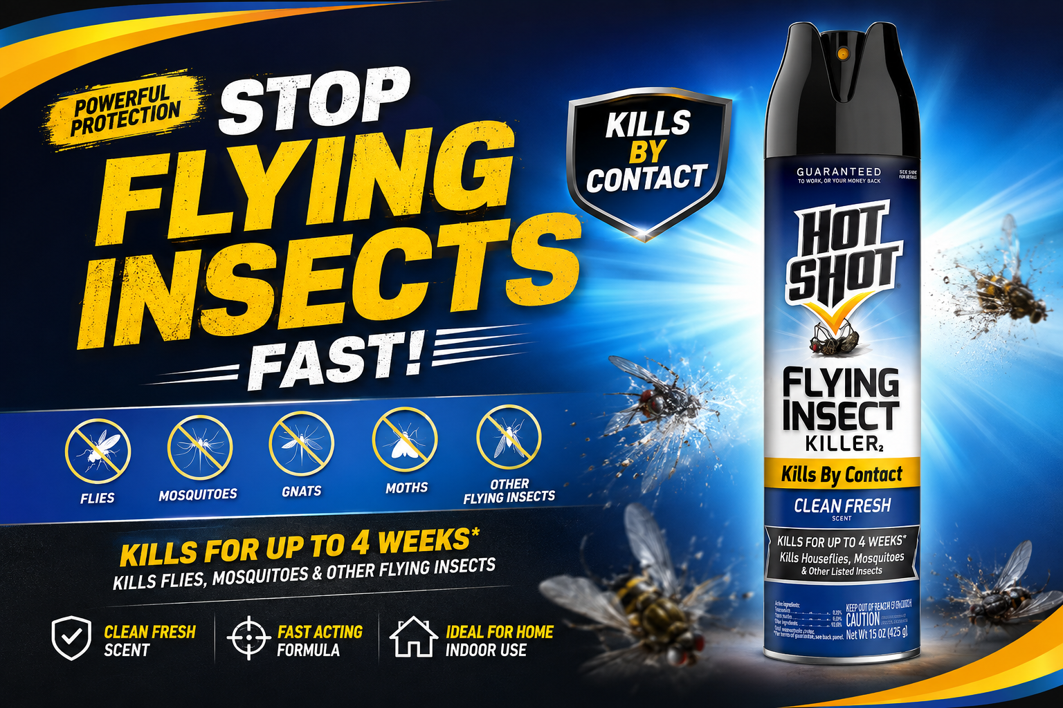 Hot Shot Flying Insect Killer 15OZ 1CT (C6) product image