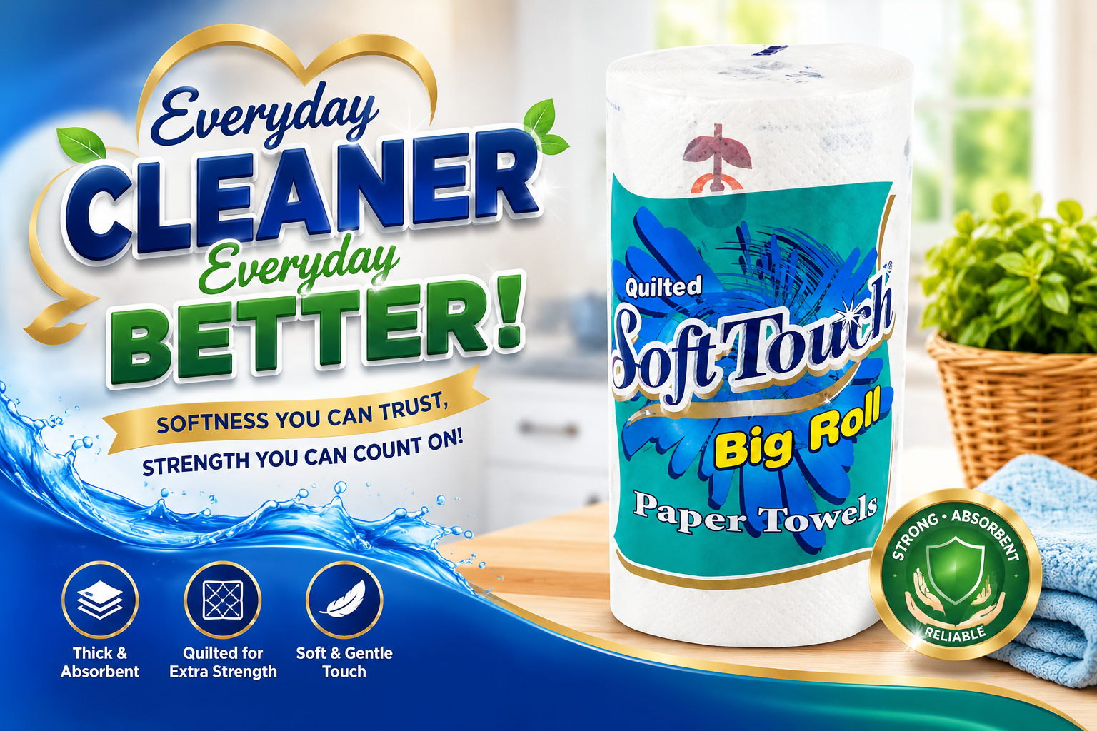 Paper Towel Soft Touch 1Ct (C30) product image