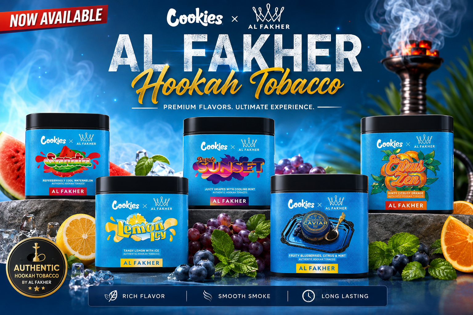 Tob Hookah AL Fakher Cookies 250G (C24) product image