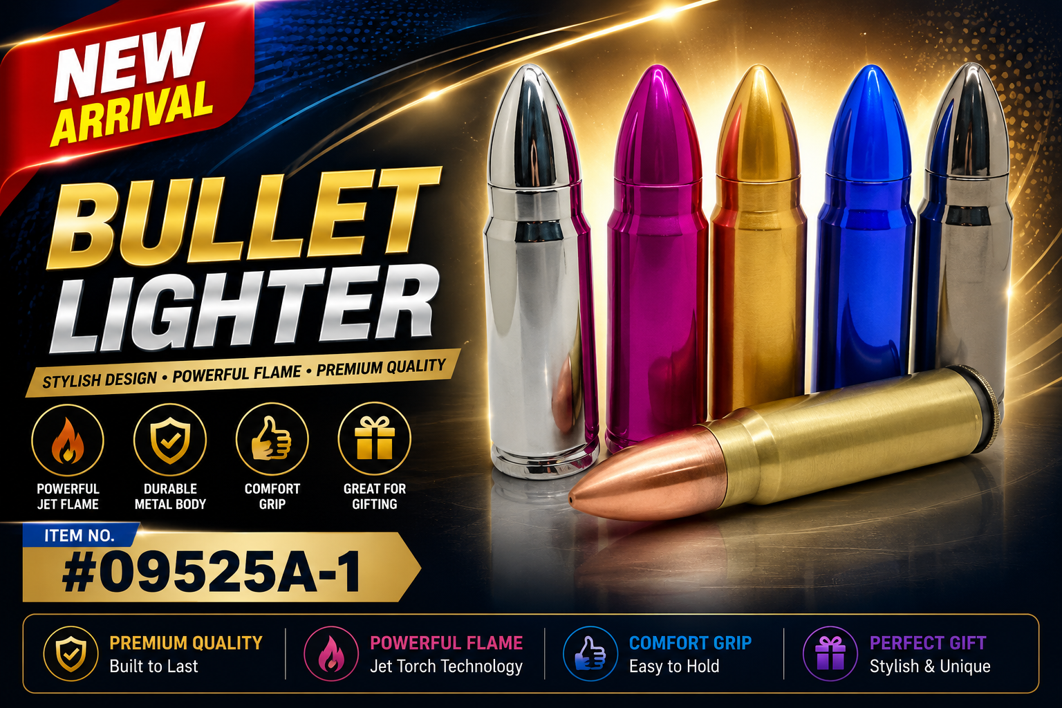 Lgt Techno 50 Caliber Torch Lighter 20CT (C18) product image
