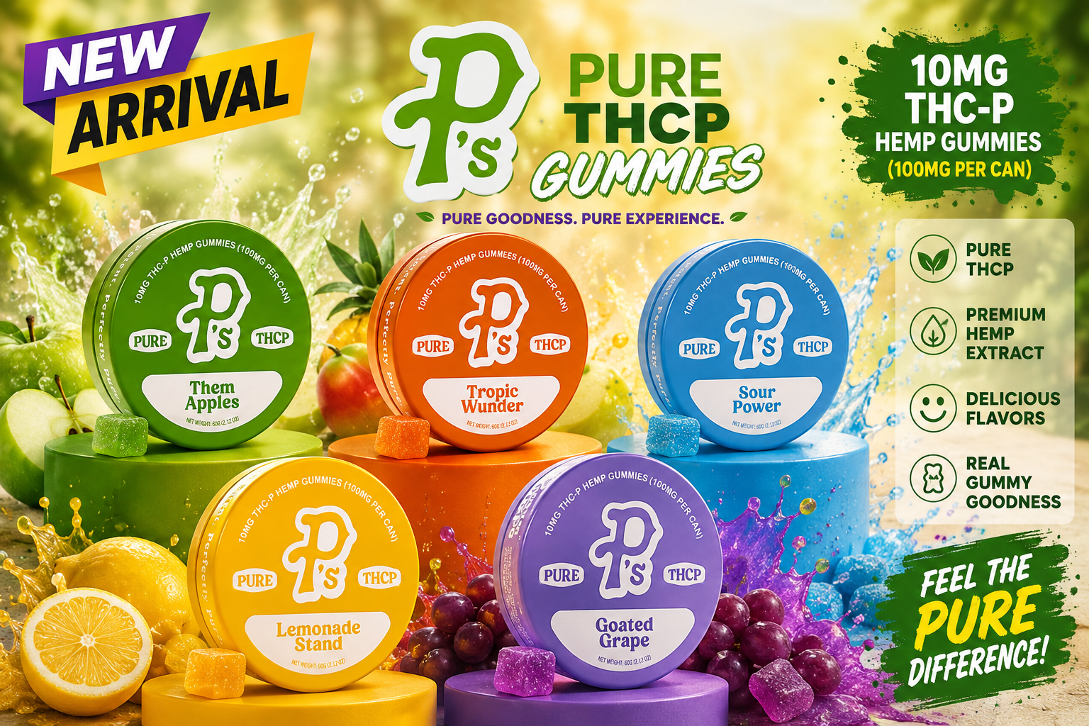 Vita P'S Pure Thcp Gummies 10/PK 1CT (C10) product image