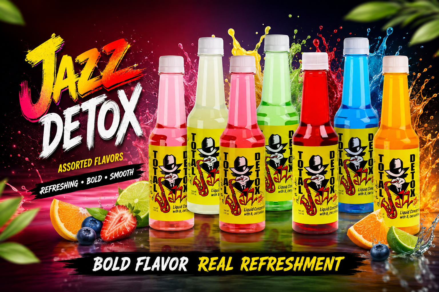 Jazz Detox 10Oz 1Ct Assorted Flavors (C24) product image
