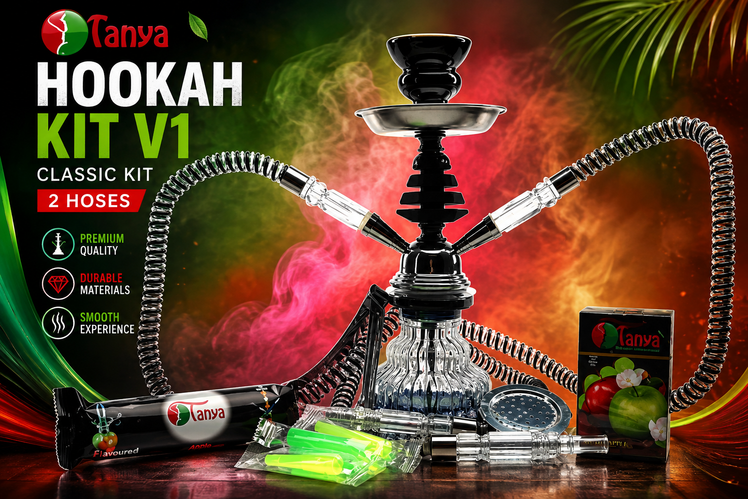Tanya Hookah Kit V1 Classic Kit 2 Hoses (C6) product image