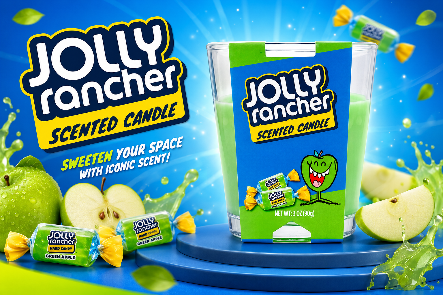 Candle Jolly Rancher 3OZ 1CT (C6) product image