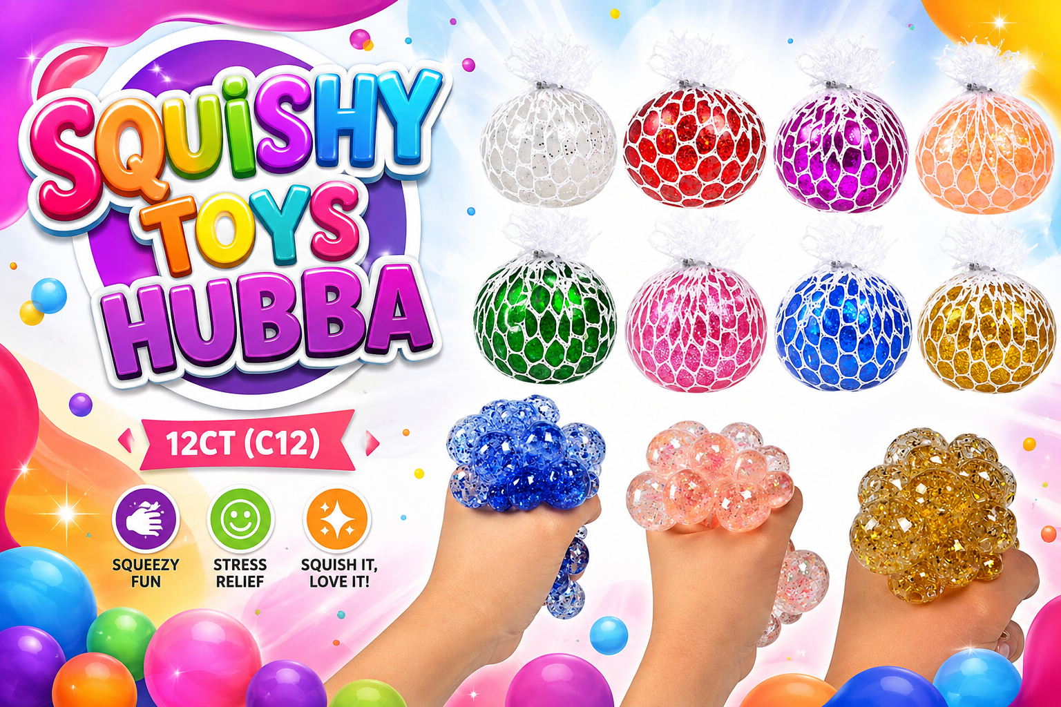 Squishy Toys Hubba 12CT (C12).. product image