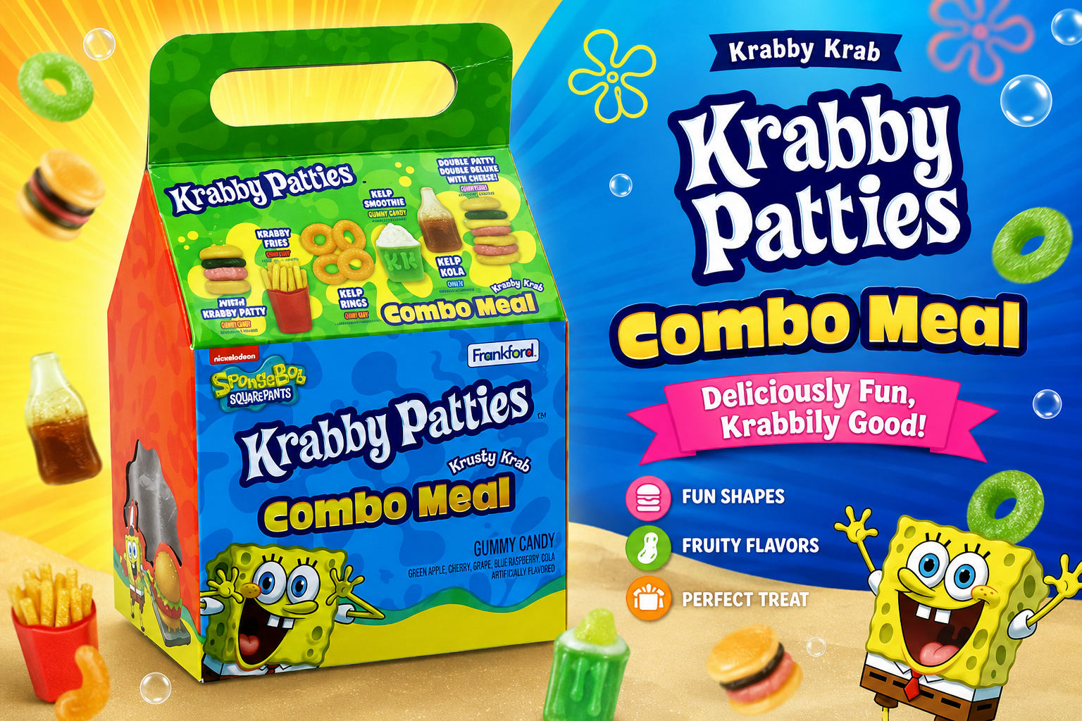 Krabby Patties Combo Meal Box 1CT product image