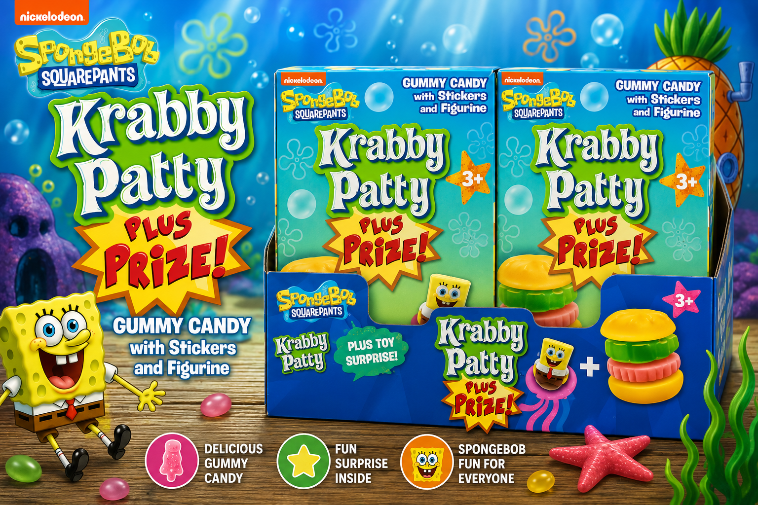 Krabby Patty Pluse Prize 1CT product image