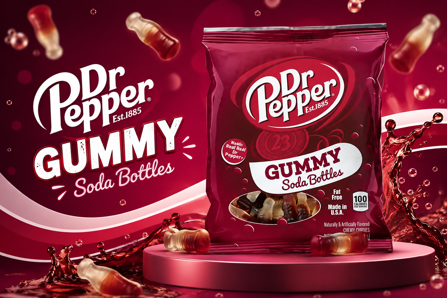 Peg Bag Dr Pepper Gummy 4.25Oz 1Ct product image