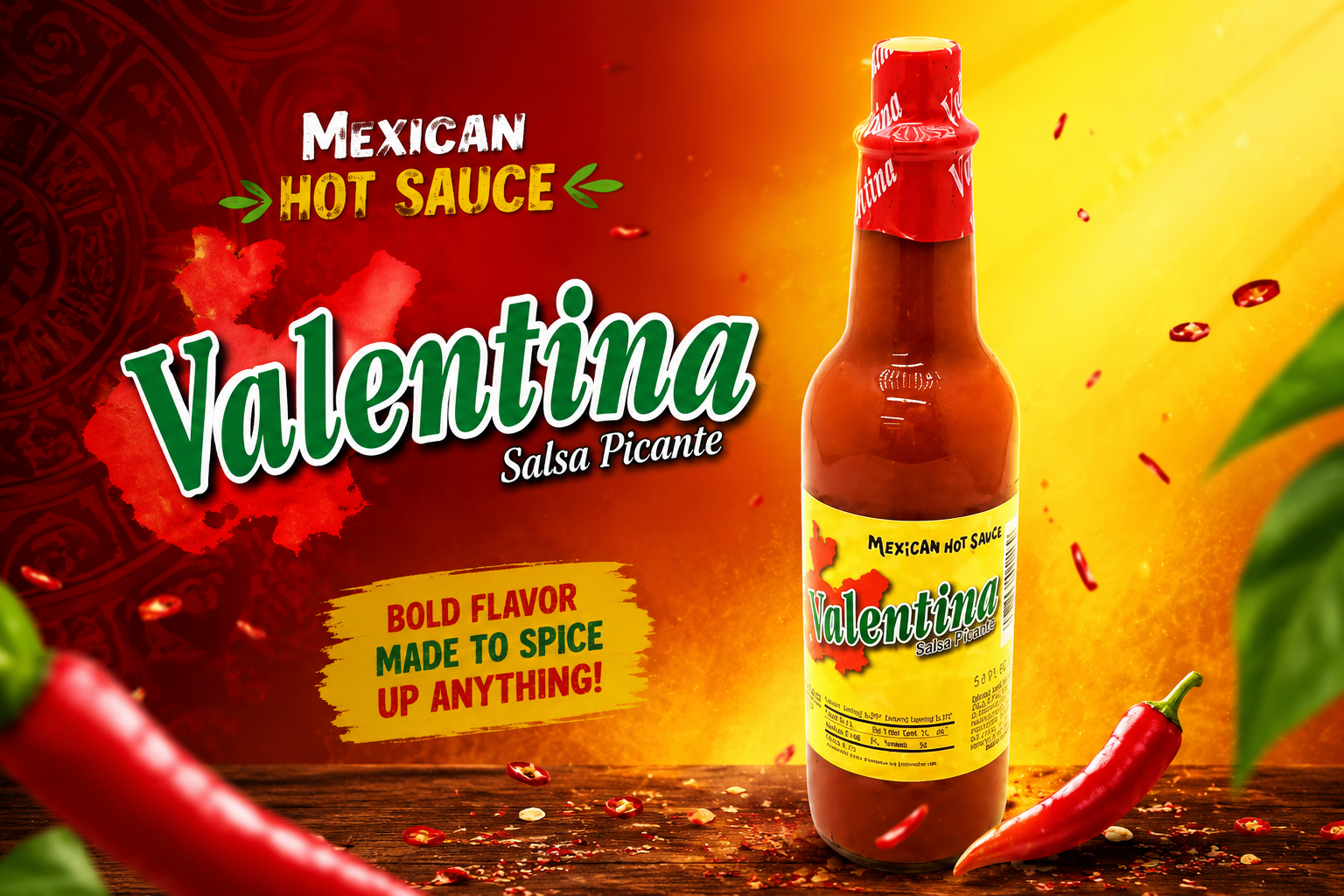 Hot Sauce Valentina Roja 5OZ 1CT (C35) product image