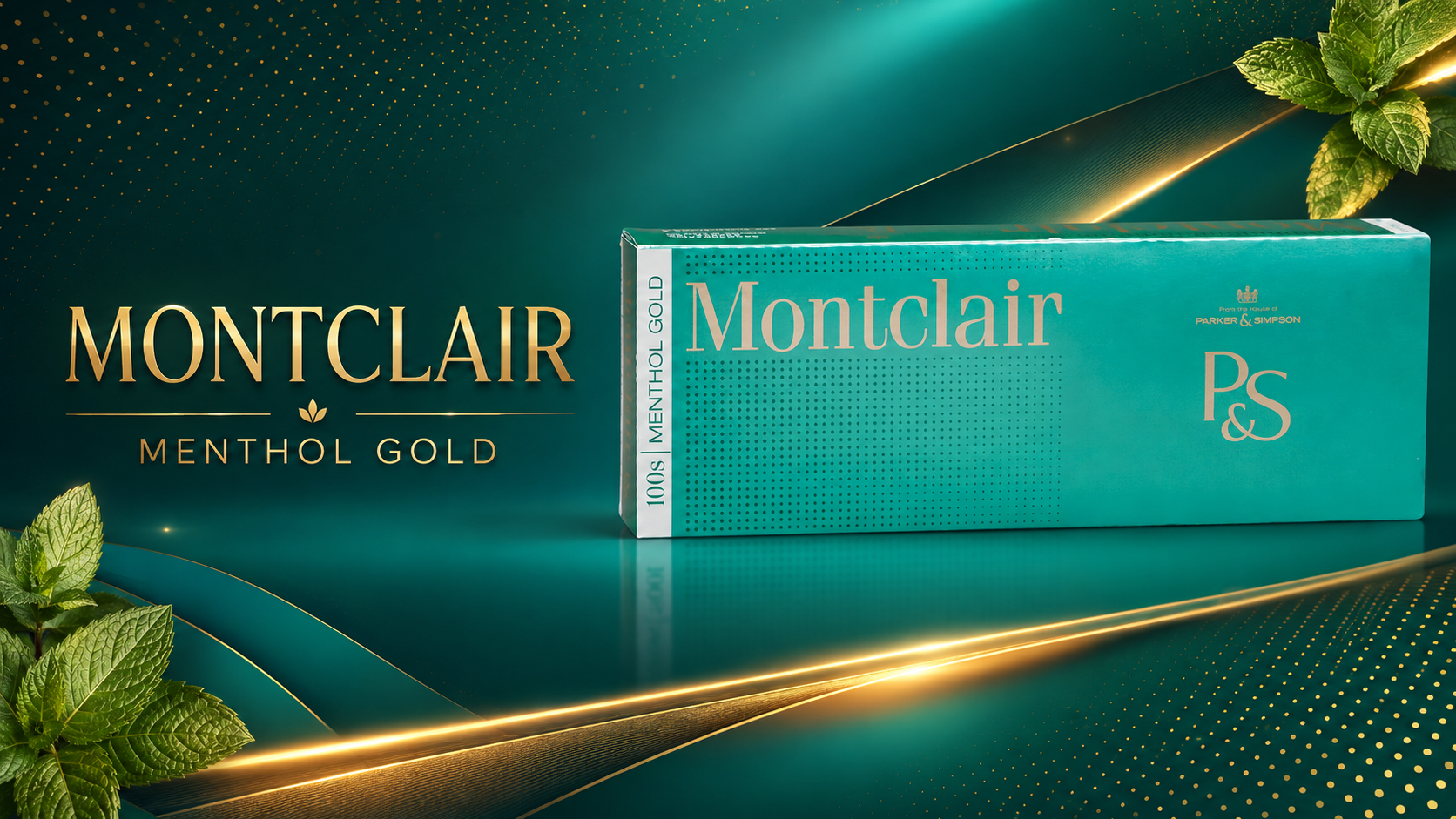Montclair Menthol Gold 100 Box  product image