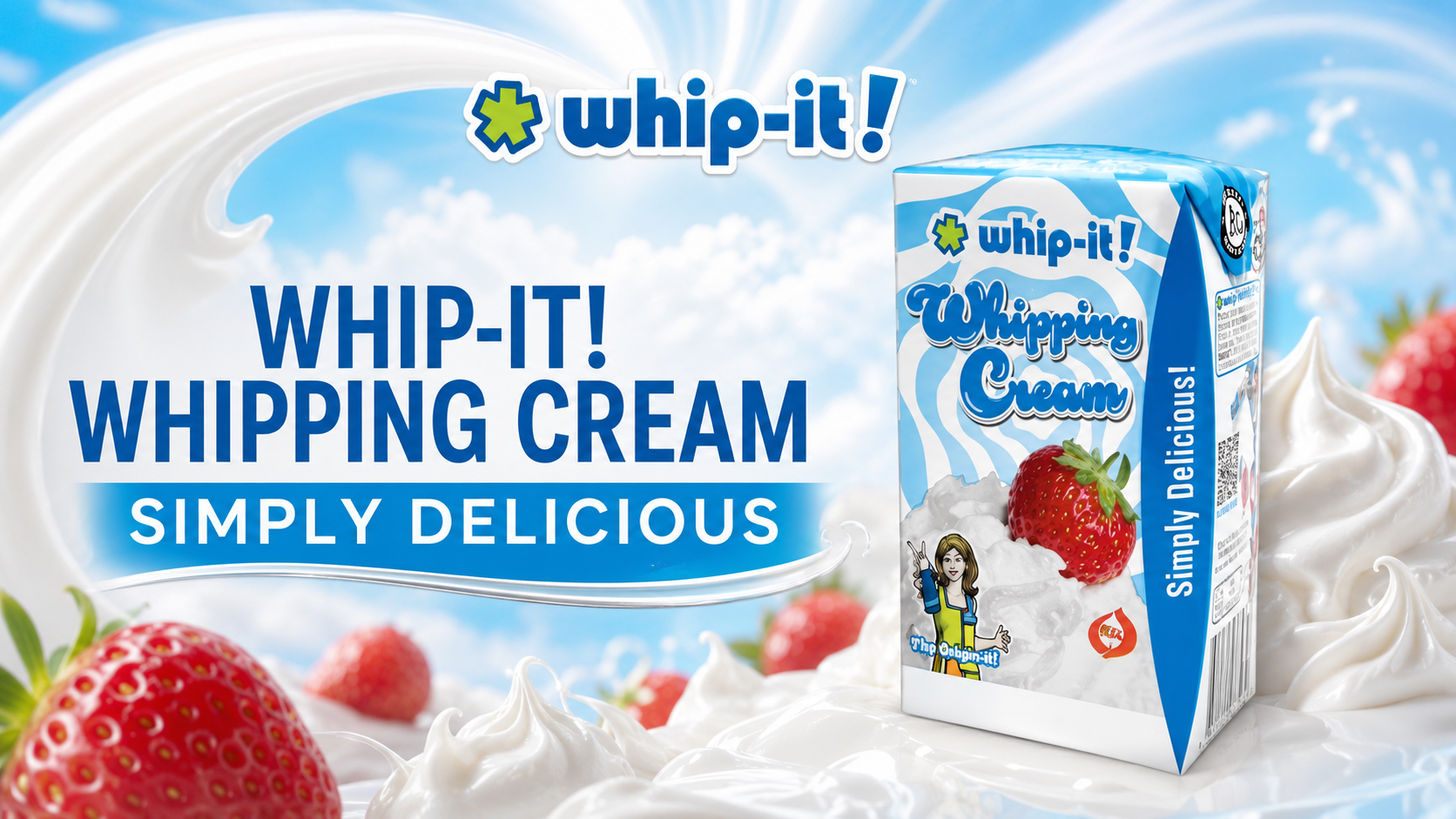 Whip-It Whipping Cream 8OZ 20Ct  product image