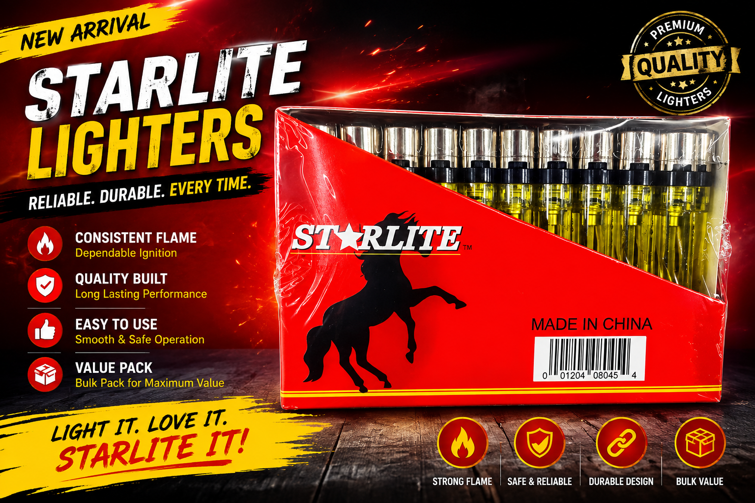 Lgt Star Lite Clear 50CT (C20) product image