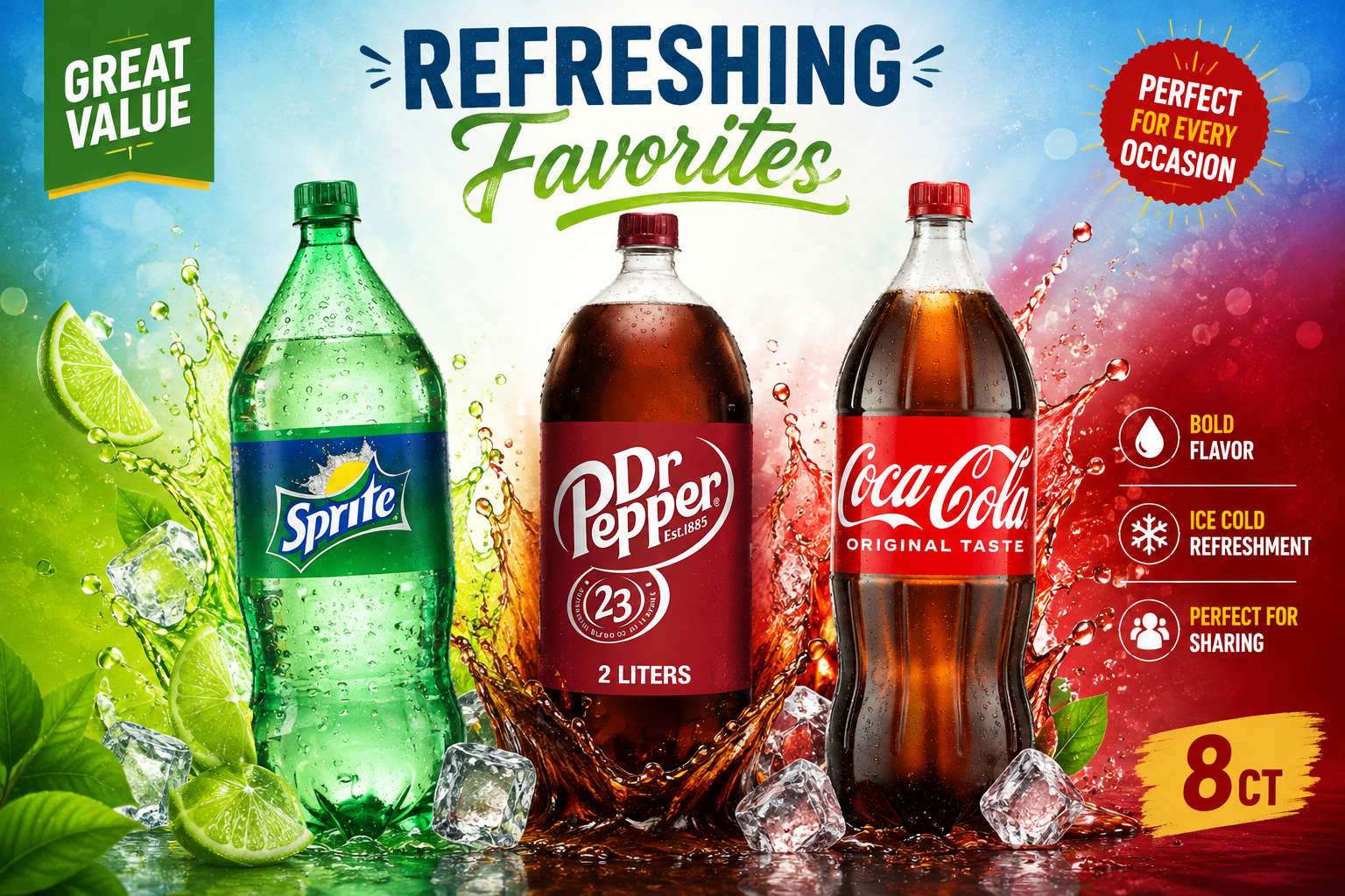 Bev 2 Liter 8CT product image