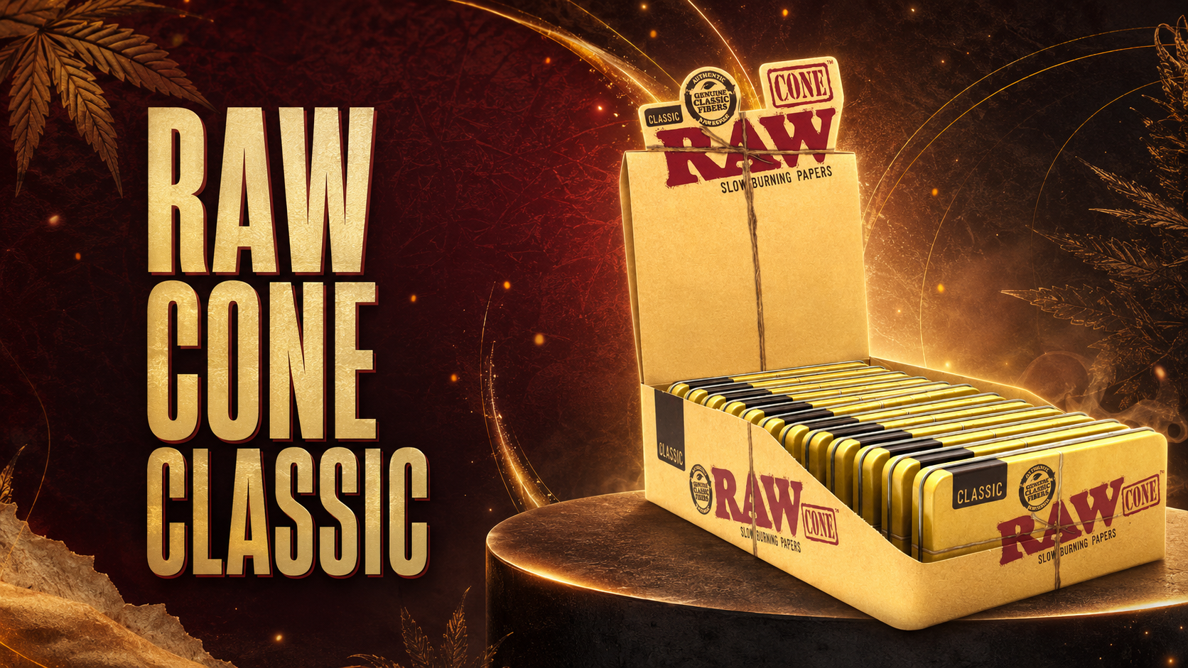 CP Raw Cone Classic 1 ¼ Size 8Pk Tin 12CT (C15) product image