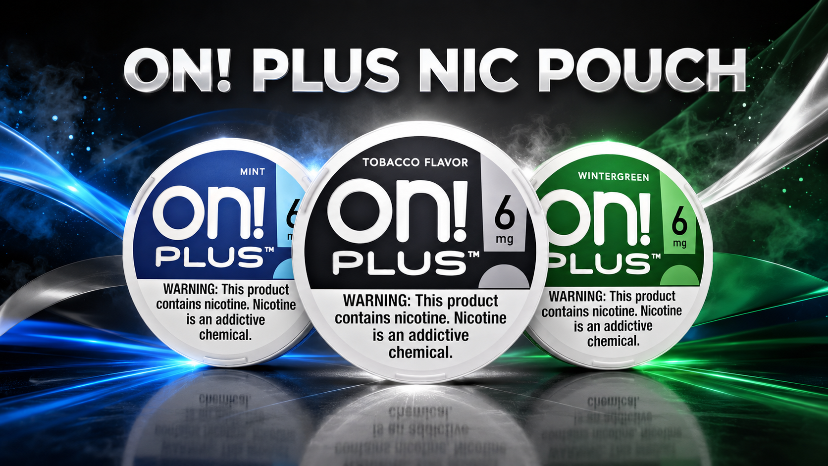 On! Plus Nic Pouch 6MG 5CT product image