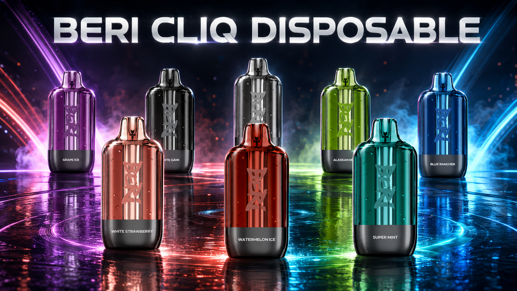 Beri Cliq Disposable 5-Pods+1-Battery 50K Puffs 6CT (C20) product image