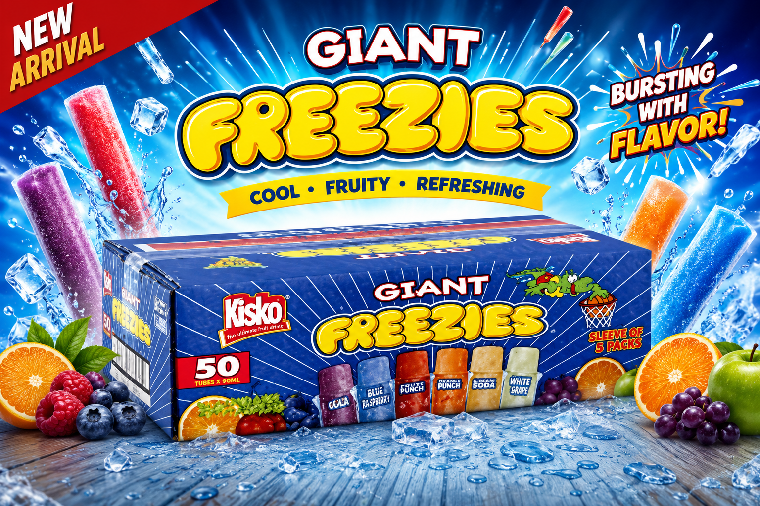 Bev Kisko Ice Pop 50CT Giant (P90) product image