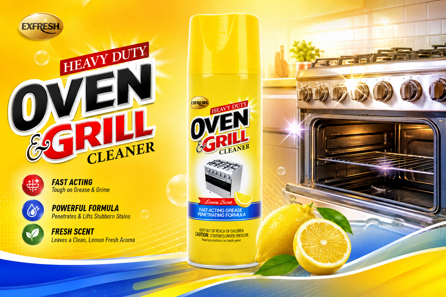 Exfresh Oven & Grill Cleaner 14OZ 1CT (C12) product image