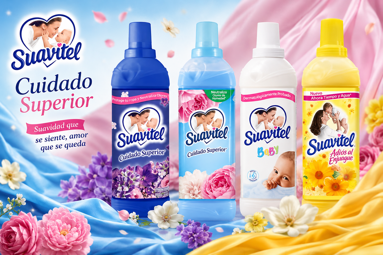 Suavitel Fabric Softener 850ML 1CT (C12) product image