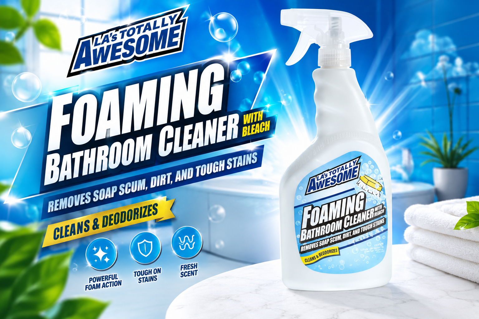 Awesome Foaming Bathroom Cleaner 32OZ 1CT (C12) product image