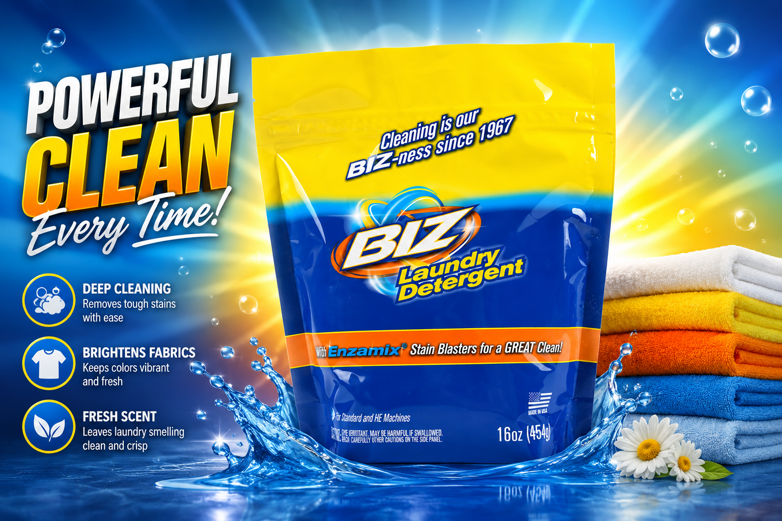 Detergent Biz W/Enzamix 16OZ 1CT (C10) product image