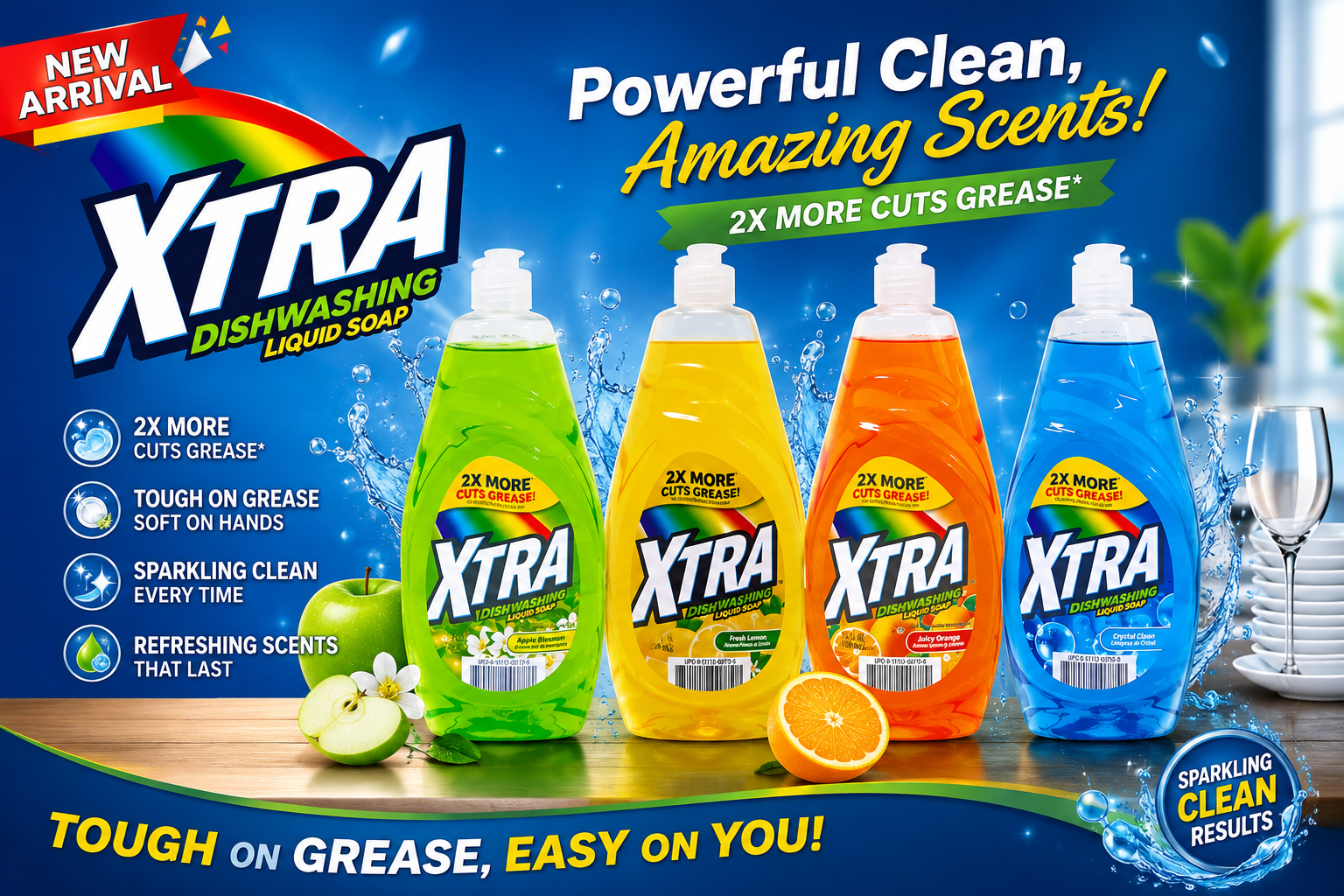 Dishwashing Liquid Xtra 24OZ 1CT (C20) product image