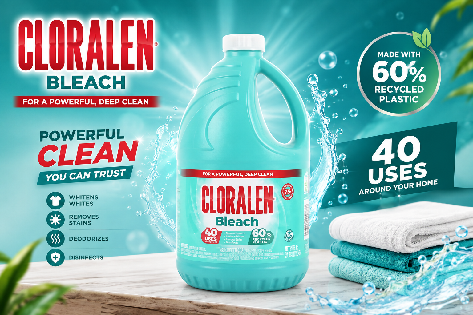 Cloralen Bleach Concentrated 81OZ 1CT (C6) product image