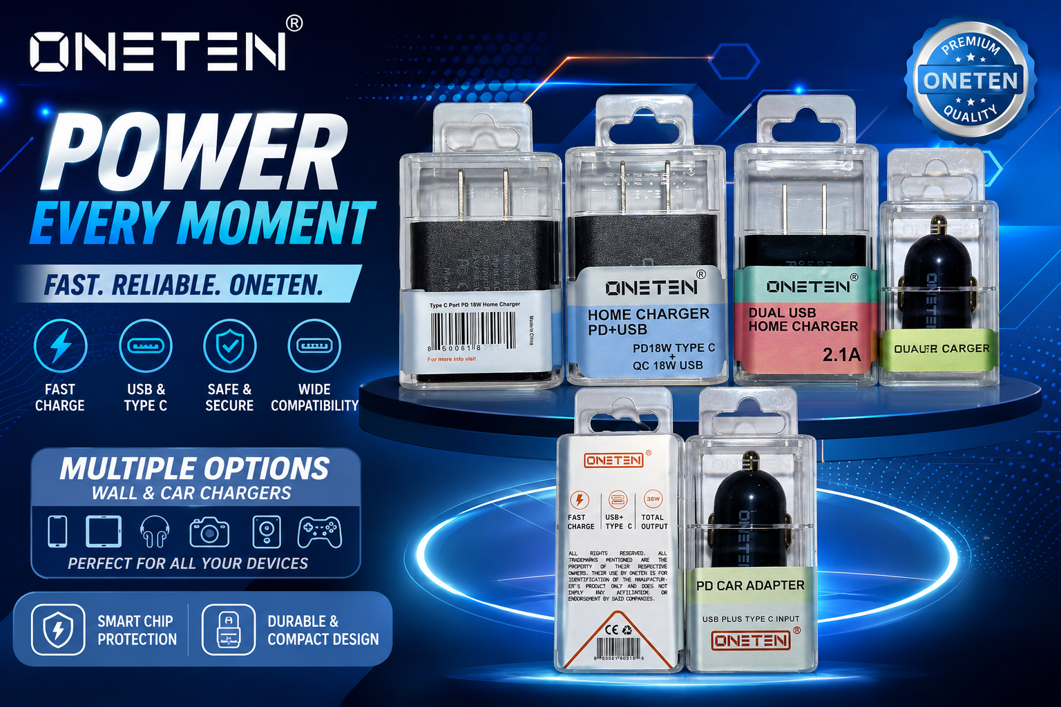 Oneten Adapters 1CT (B12/C192) product image