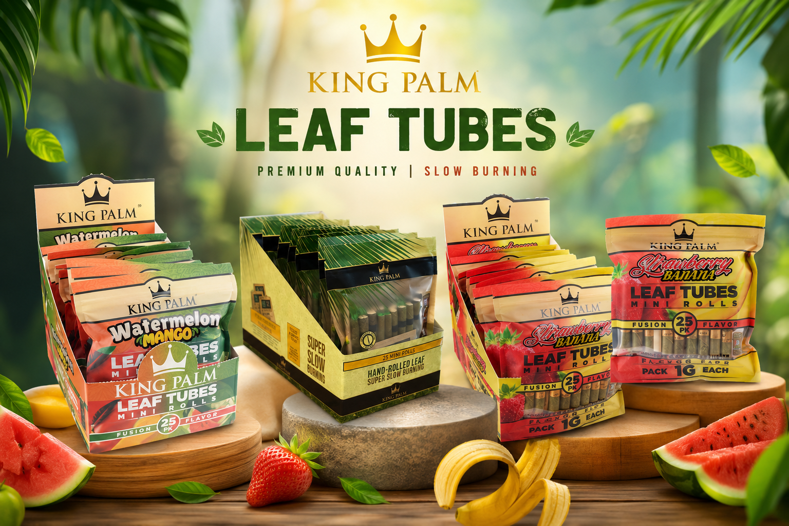 CP King Palm 8 Pouch Mini Rolls 25CT (C6) product image