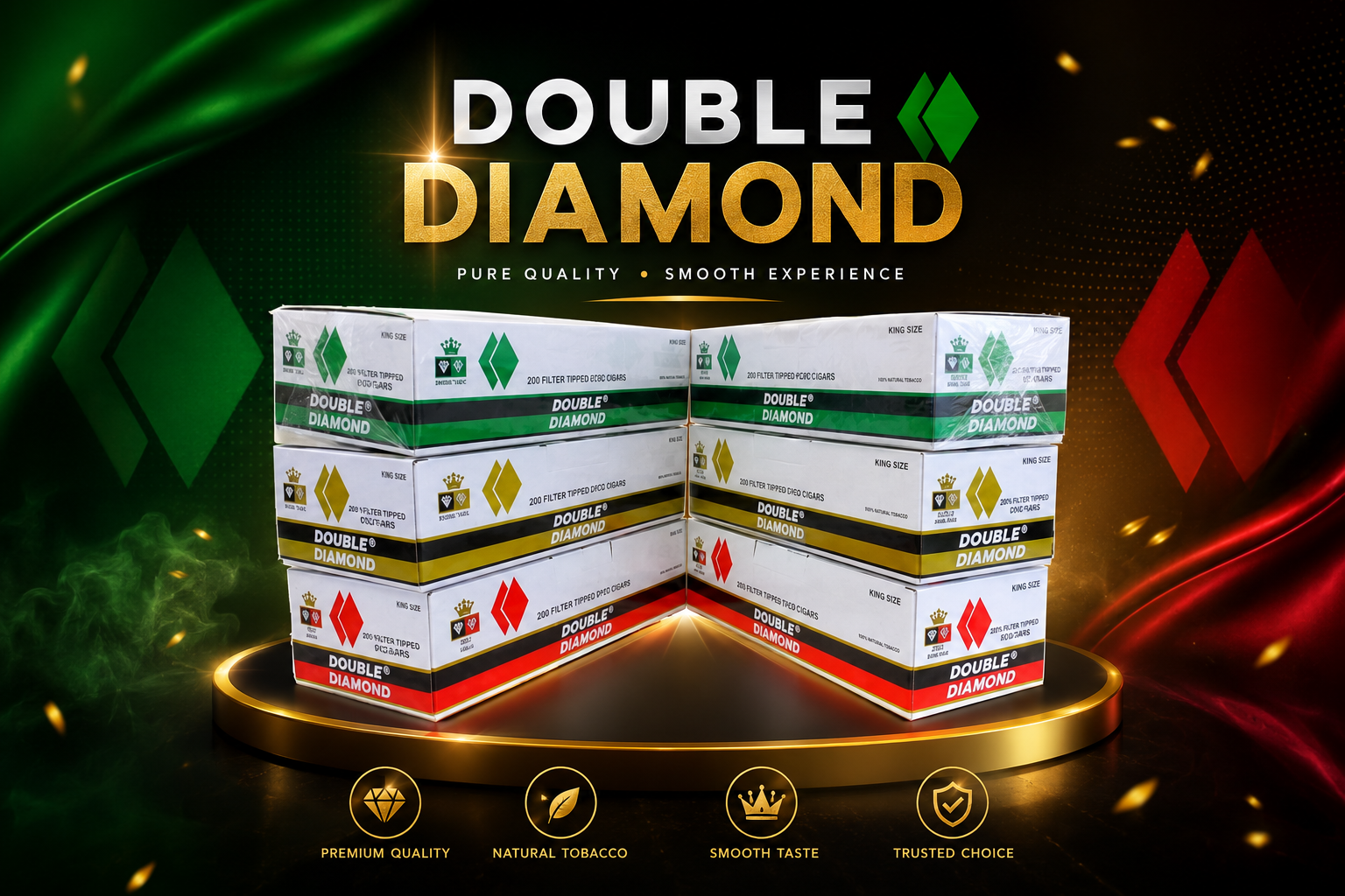Double Diamond Filter Paper Tube 200CT (C50) product image