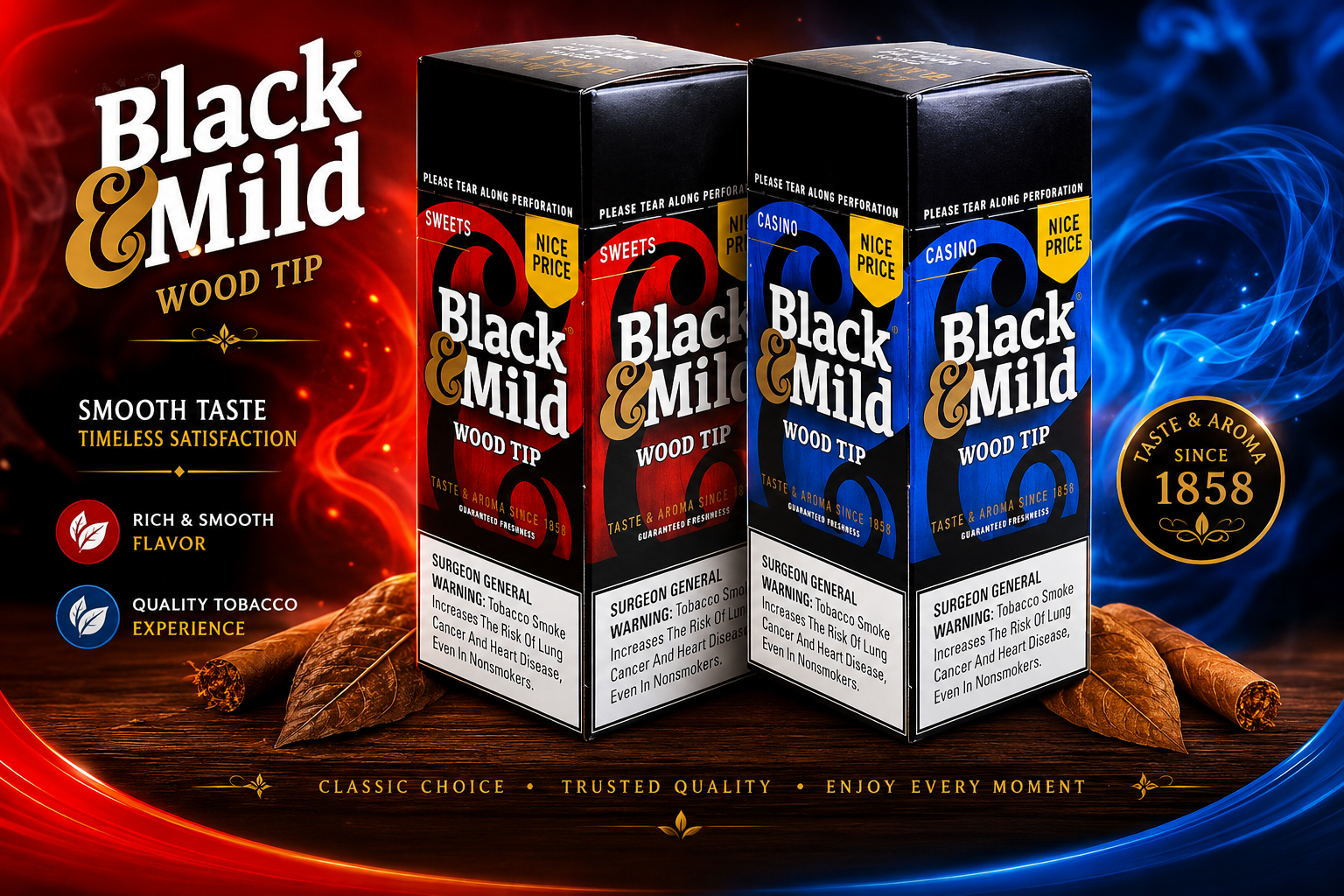 CGR Black N Mild 25CT Nice Price (C30) product image