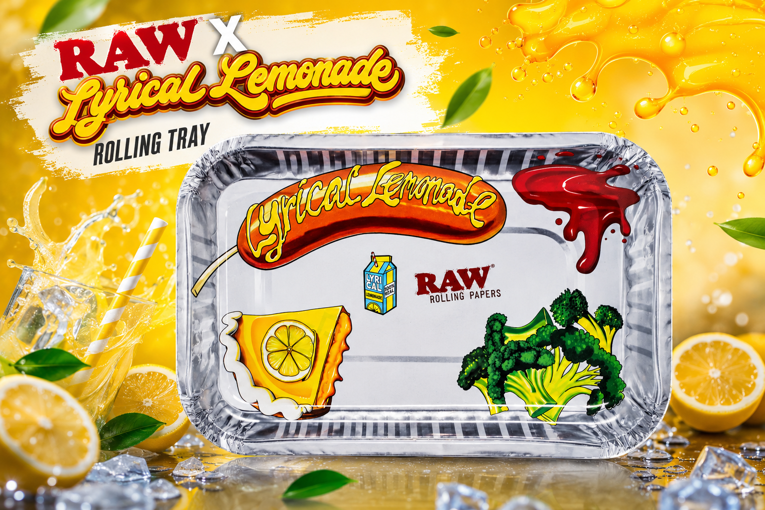 Raw ACC Tray X Lyrical Lemonade Lunch Small 1Ct (C50) product image