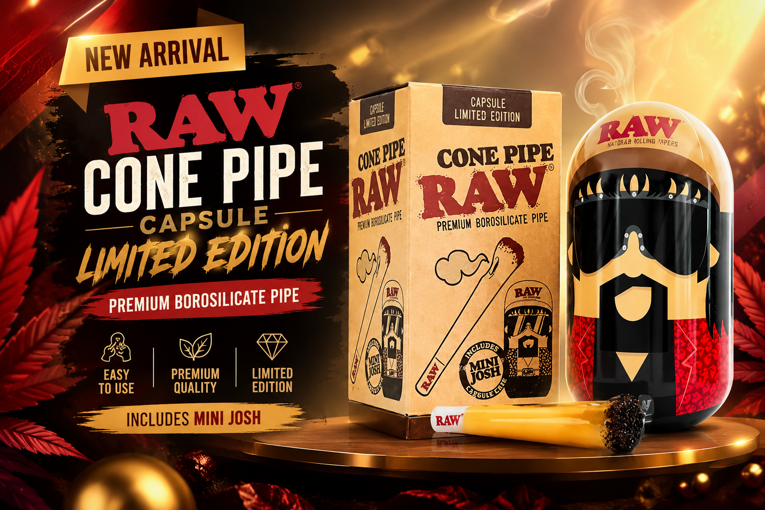 Raw Cone Pipe Capsule Limited Addition 1CT product image