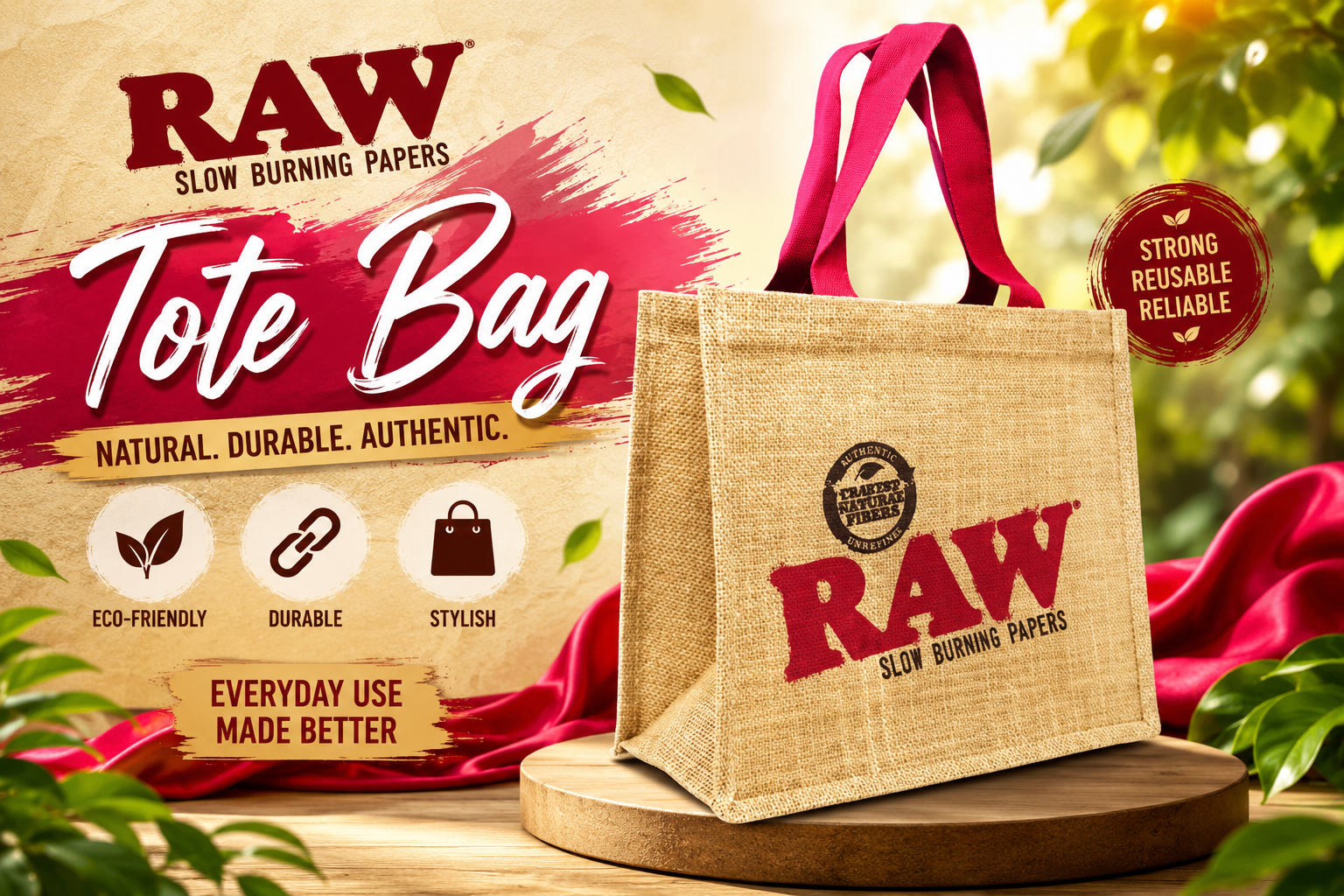 Raw Tote Bag 1CT  product image