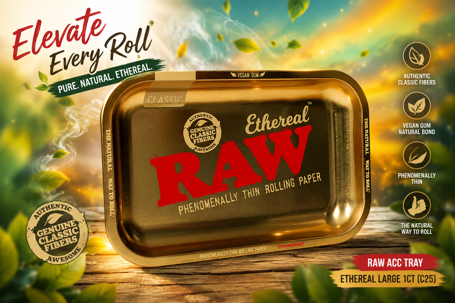 Raw ACC Tray Ethereal Large 1Ct (C25) product image