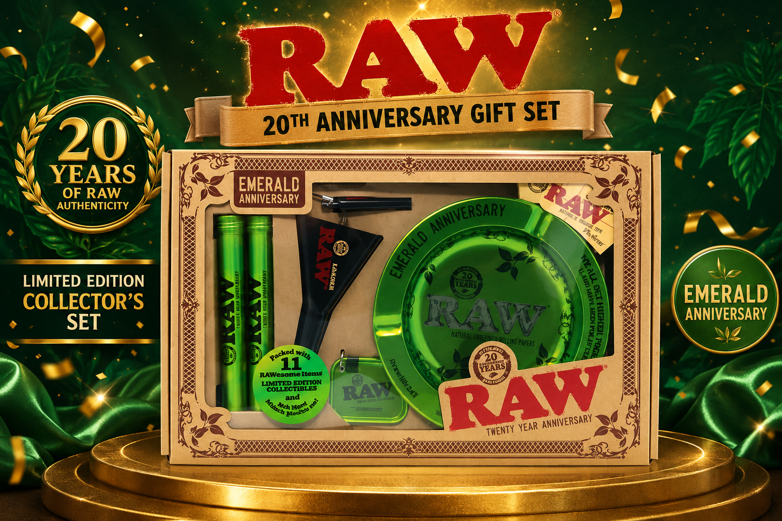 Raw 20th Anniversary Gift Set 1Ct (C20) product image